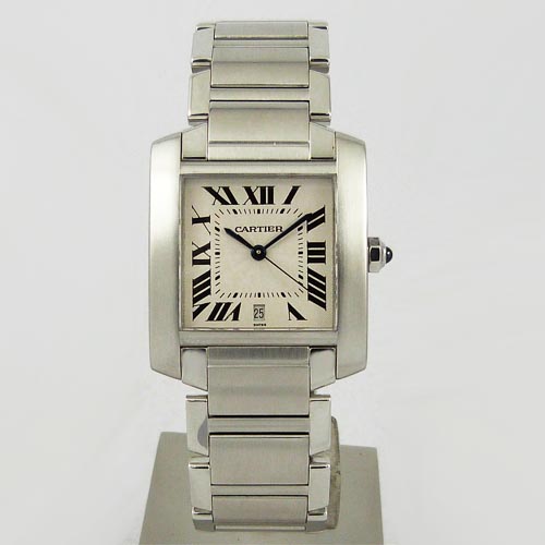 中古美品カルティエ タンクフランセーズ LM ｜ CARTIER