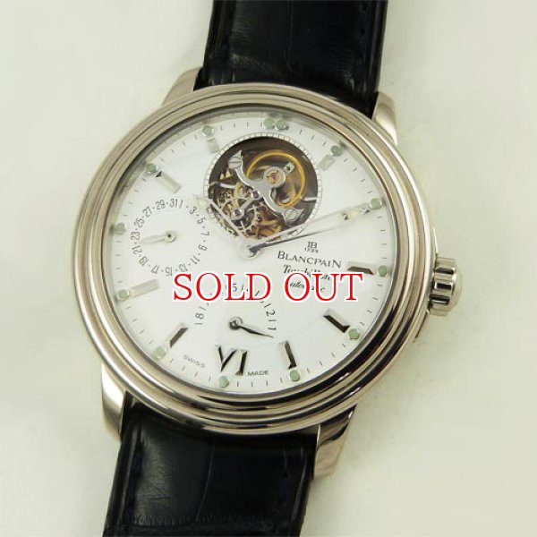 画像5: ブランパン　2100　トゥールビヨン K18WG AT (5)