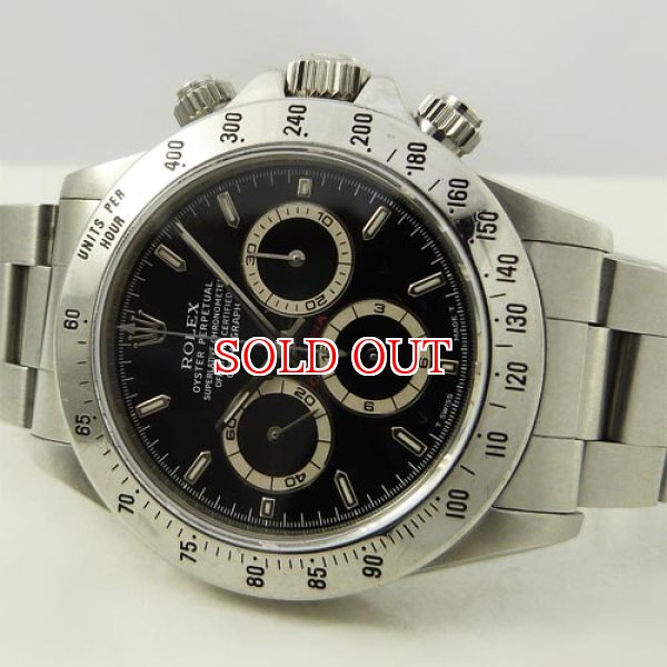 画像2: 中古美品ロレックス　デイトナ　ブラック　N番 (2)