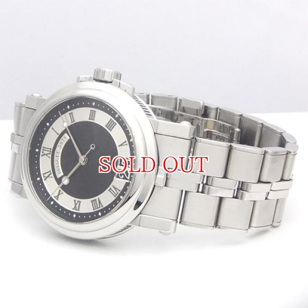 画像2: 中古美品ブレゲ　マリーンラージデイト (2)