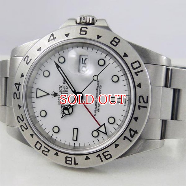 画像2: 中古美品ロレックス　エクスプローラーII　A番 (2)