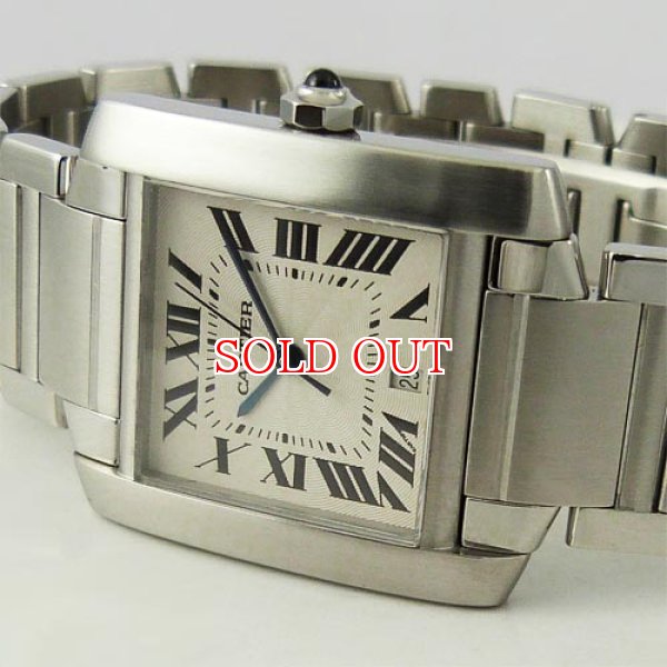 画像2: 中古美品カルティエ　タンクフランセーズ　LM (2)