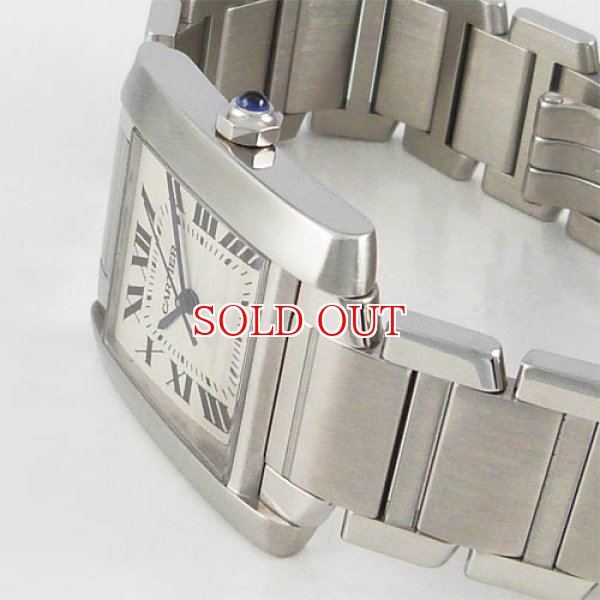 画像4: 中古美品カルティエ　タンクフランセーズ　LM (4)