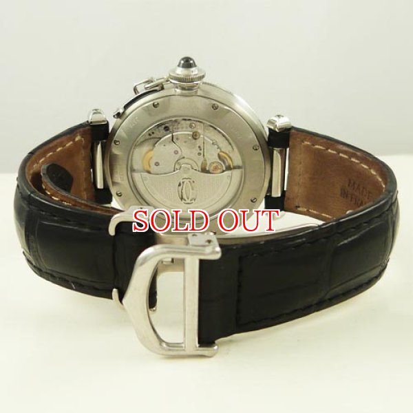 画像3: 中古美品カルティエ パシャ38 N950 コンベックスグリッド (3)
