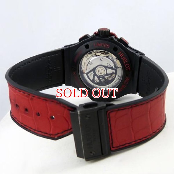 画像3: 中古美品ウブロ　ビッグバン　オールブラックレッド　世界限定500本 (3)