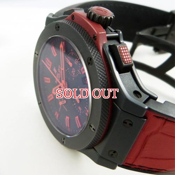 画像4: 中古美品ウブロ　ビッグバン　オールブラックレッド　世界限定500本 (4)