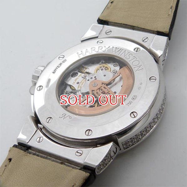 画像5: 中古美品ハリーウィンストン　オーシャン3レトログラードクロノグラフ (5)