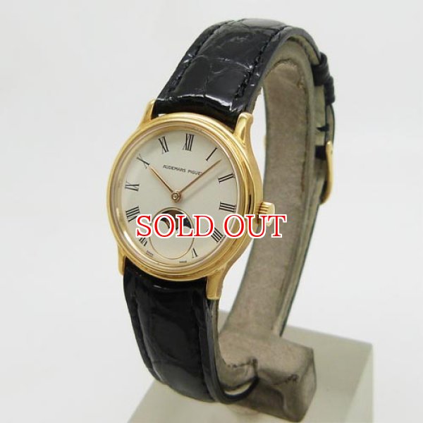 画像5: 中古美品オーデマピゲ　ムーンフェイズ　K18YG　レディース　手巻 (5)