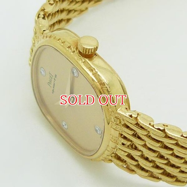 画像4: ピアジェ レディース4Pダイヤ K18YG (4)