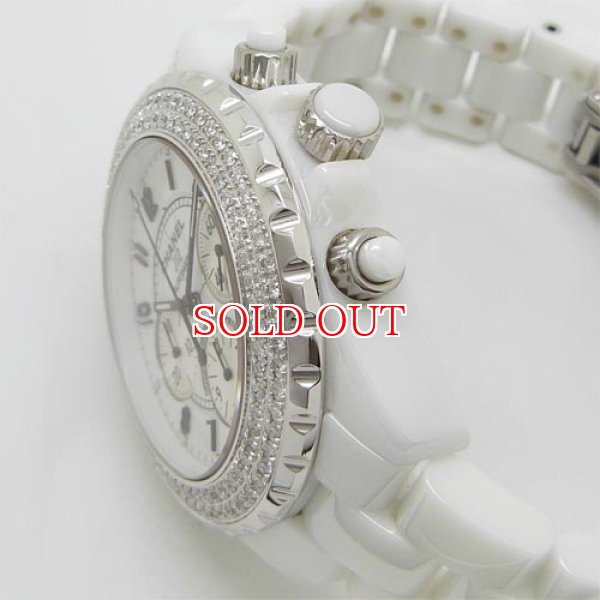 画像4: シャネル J12 クロノグラフ アフターダイヤベゼル (4)