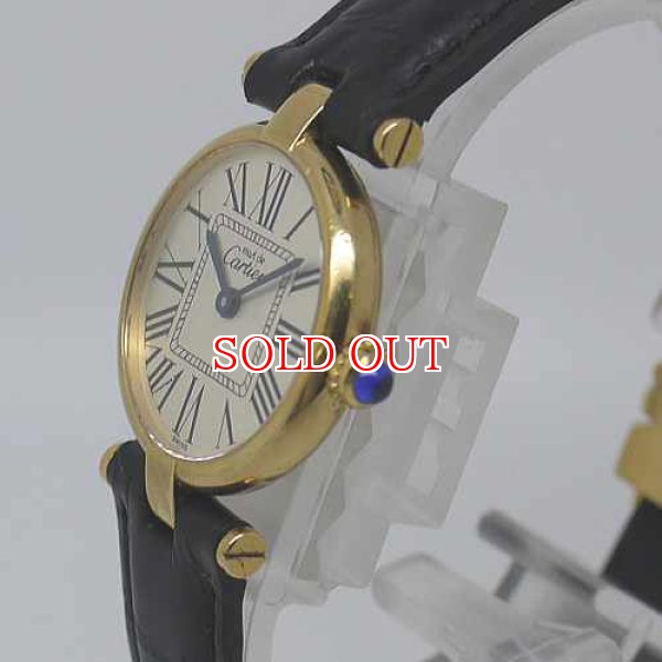 画像2: カルティエ　マスト　ヴェルメイユ　レディースQZ (2)