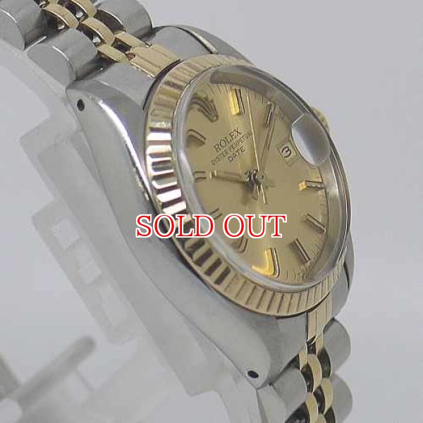 画像3: ロレックス　オイスターパーペチュアルデイト　コンビ　レディース (3)