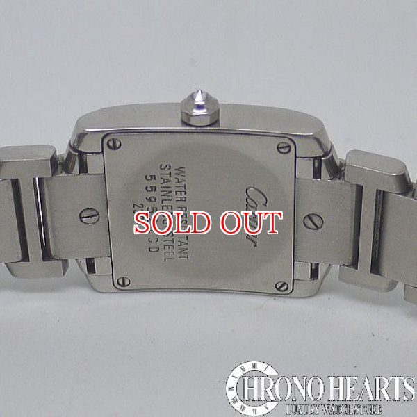 画像4: カルティエ　タンクフランセーズSM　アフターダイヤ　SS (4)