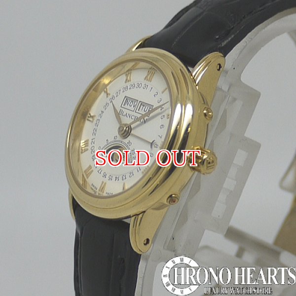 画像2: ブランパン　ムーンフェイズトリプルカレンダー　レディース　K18YG　自動巻 (2)