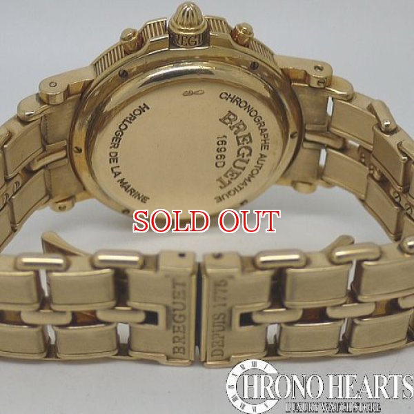 画像4: ブレゲ　マリーンクロノグラフ　36mmラージサイズ　K18YG　自動巻 (4)