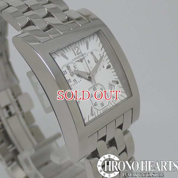 画像3: ロンジン　ドルチェビータ　スクエアクロノグラフ　QZ (3)