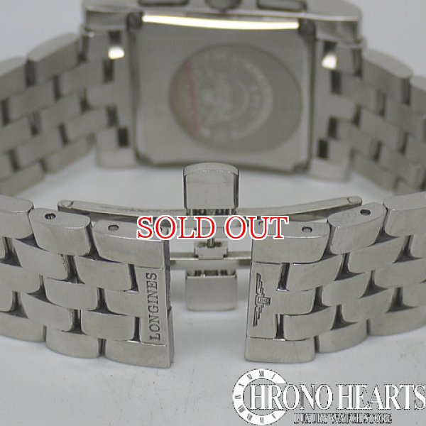 画像5: ロンジン　ドルチェビータ　スクエアクロノグラフ　QZ (5)