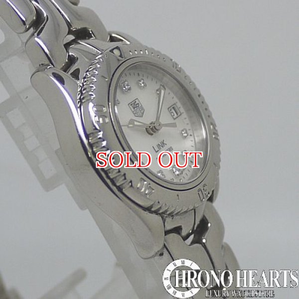 画像3: タグホイヤー　リンク　レディース　11P　シェル文字盤 (3)