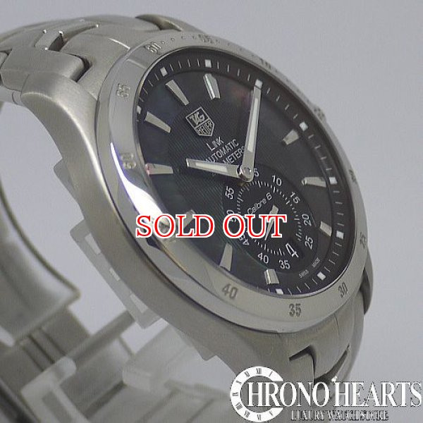 画像3: タグホイヤー　リンク　ムーンパール　ブラックシェル　限定350本 (3)