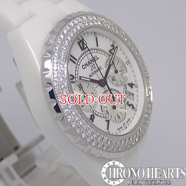 画像3: シャネル　J12　クロノグラフ　アフターダイヤベゼル (3)