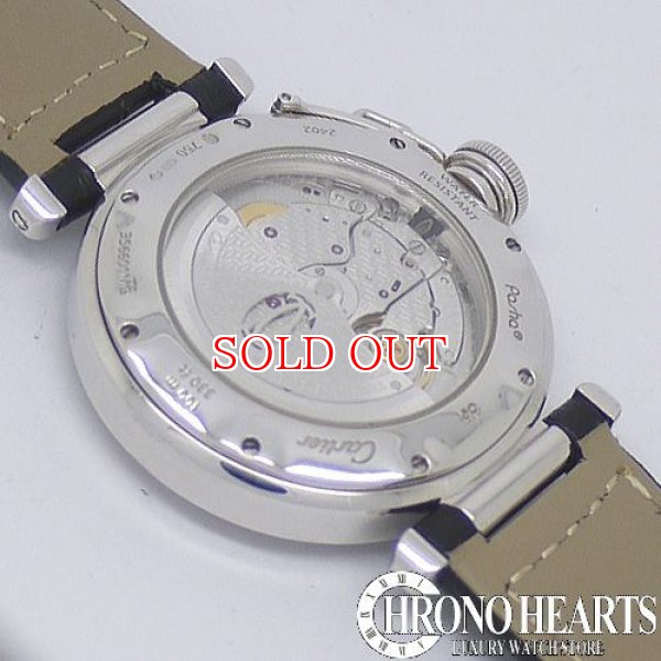 画像4: カルティエ パシャ38mm 純正ベゼル&グリッドダイヤ K18WG (4)