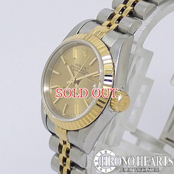 画像2: ロレックス　オイスターパーペチャアルデイトジャスト S番 OH済! (2)