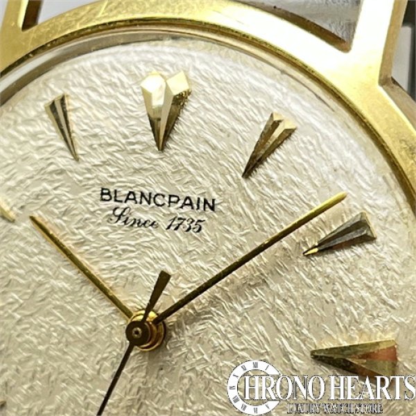 画像4: ブランパン　超希少アンティークR50　K18YG　自動巻 (4)