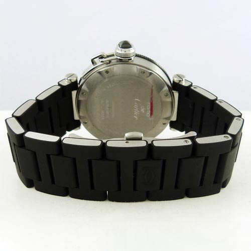 カルティエ Cartier パシャ シータイマー W31077U2 美品 人気